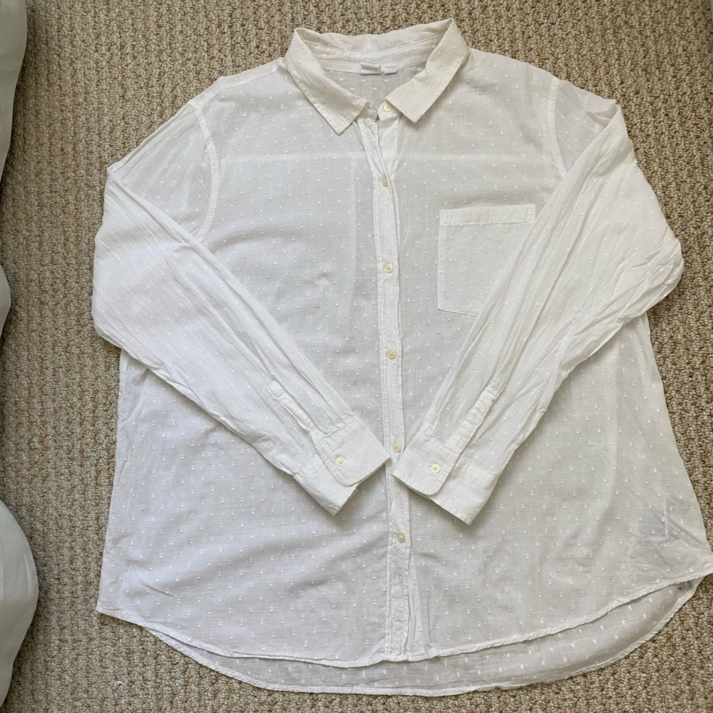 GAP | 100% Cotton Long Sleeve Button down Shirt XXL - Picture 11 of 14